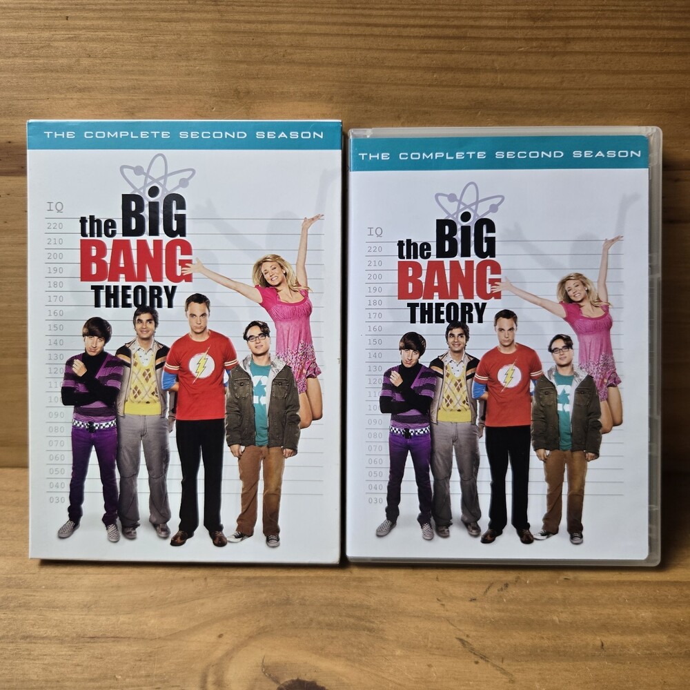 The Big Bang Theory The Complete Second Season DVD set, used, Jim Parsons